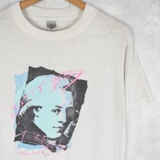 画像1: 90's Wolfgang Amadeus Mozart 音楽家プリントTシャツ (1)