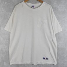 画像1: 90's USA製 RUSSEL ATHLETIC ポケットTシャツ XL (1)