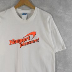 画像1: 90's "Newport pleasure!" ロゴプリントTシャツ (1)