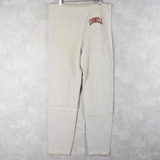画像3: 90's Champiom REVERSE WEAVE USA製 "CORNELL" プリントスウェットパンツ M (3)