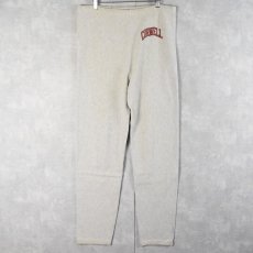 画像3: 90's Champiom REVERSE WEAVE USA製 "CORNELL" プリントスウェットパンツ M (3)