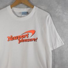 画像1: 90's "Newport pleasure!" ロゴプリントTシャツ (1)