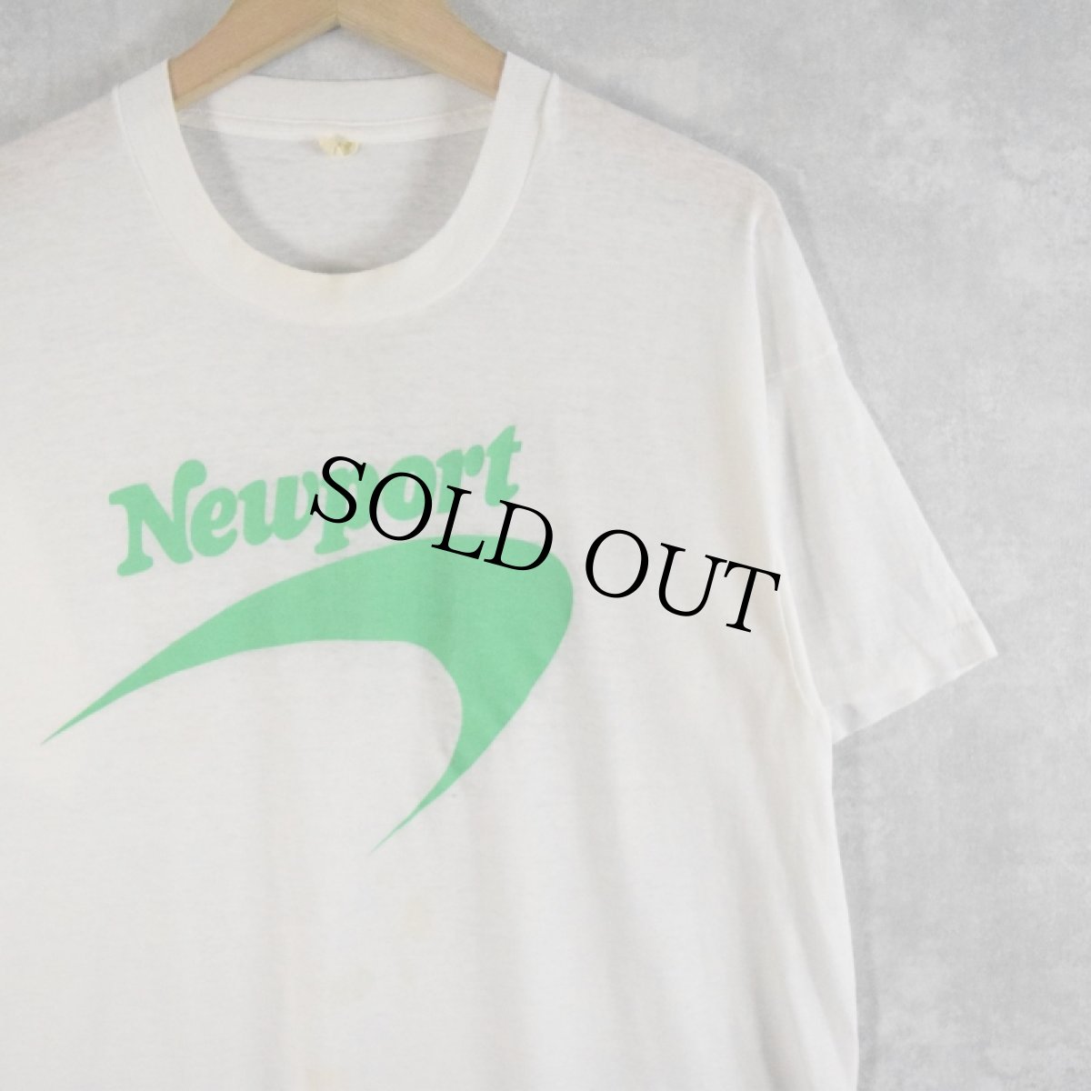 画像1: 80's Newport ロゴプリントTシャツ XL (1)