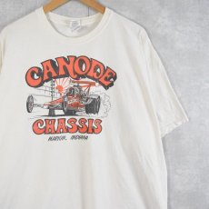 画像1: "CANODE CHASSIS" ドラッグレースプリントTシャツ 2XL (1)