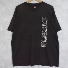 画像1: 90's USA製 SCROAT BELLY バンドTシャツ BLACK XL (1)