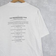 画像2: 90's USA製 "THE DREAMWEAVERS TOUR" アート 展覧会ツアーTシャツ L (2)