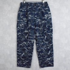 画像1: U.S.NAVY デジカモ カーゴパンツ MEDIUM-SHORT (1)