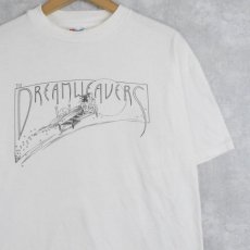 画像1: 90's USA製 "THE DREAMWEAVERS TOUR" アート 展覧会ツアーTシャツ L (1)