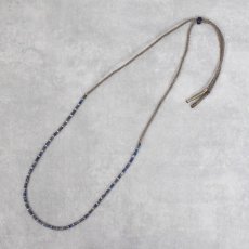 画像1: RORAN "Lapis × Old Silver × Grass Beads" ネックレス (1)