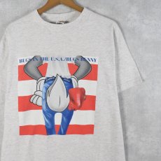 画像1: 90's LOONEY TUNES "BUGS IN THE U.S.A." キャラクターTシャツ (1)