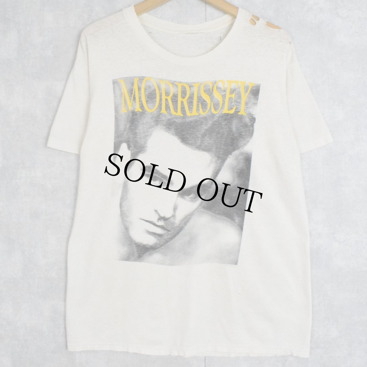 画像1: 【SALE】 90's MORRISSEY ミュージシャンTシャツ (1)
