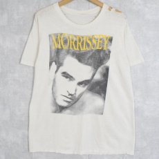 画像1: 【SALE】 90's MORRISSEY ミュージシャンTシャツ (1)