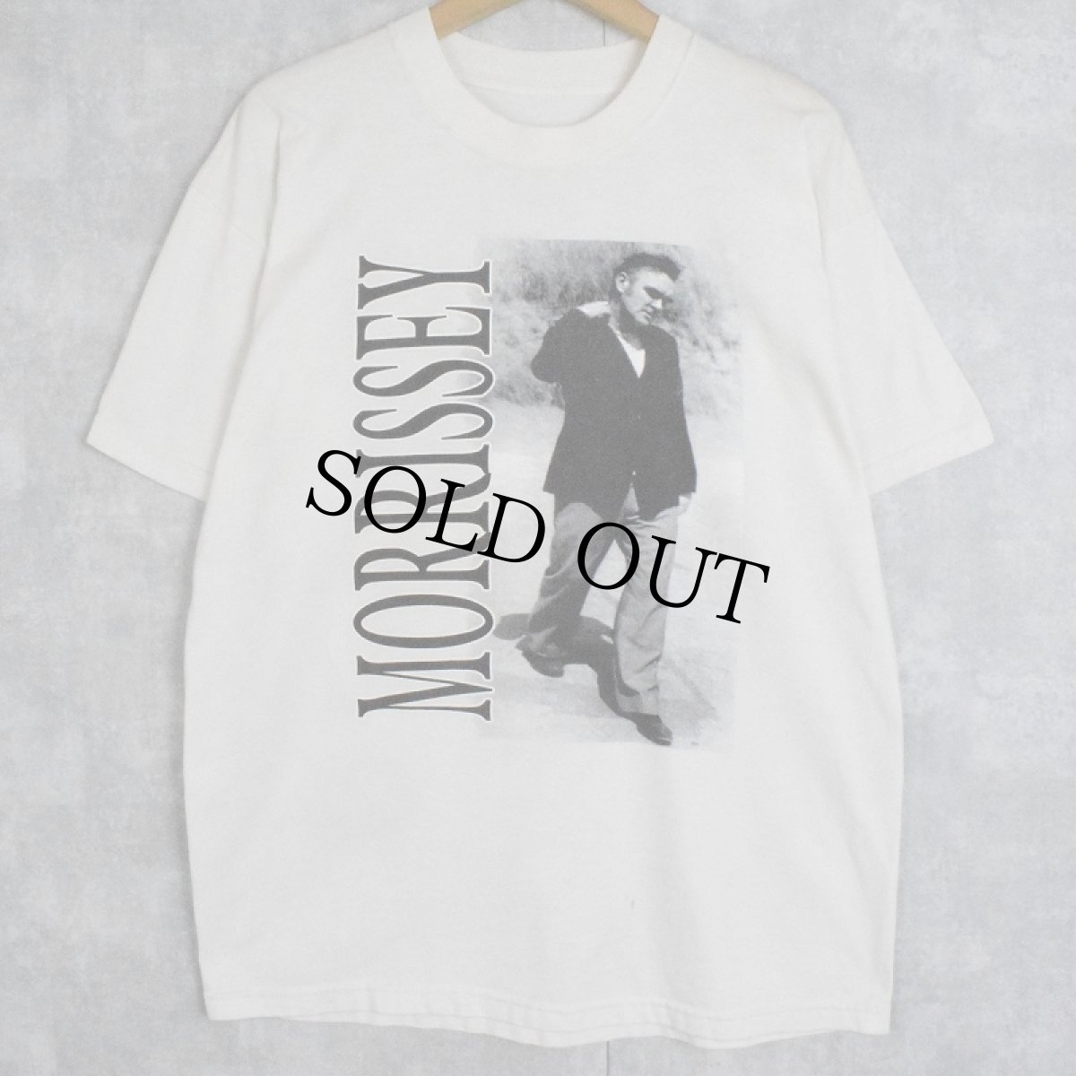 画像1: 2002 MORRISSEY ミュージシャンTシャツ (1)