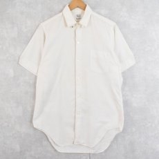 画像1: 【SALE】 50〜60's Varsity Shop タブカラー オックスフォードシャツ SIZE15 (1)