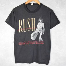 画像1: RUSH ロックバンドTシャツ L (1)