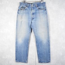 画像1: 80's Levi's 501 USA製 デニムパンツ W32 (1)