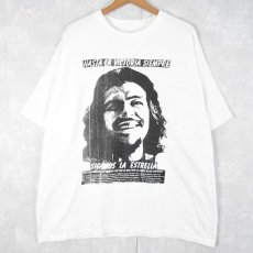 画像1: Che Guevara "HASTA LA VICTORIA SIEMPRE" 革命家プリントTシャツ (1)