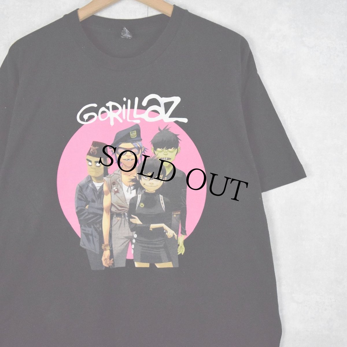 画像1: 2000's Gorillas ロックバンドTシャツ XL (1)