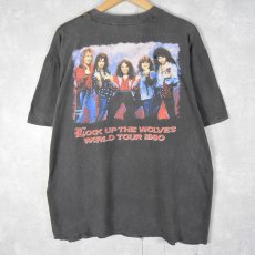 画像2: 90's DIO "LOCK UP THE WOLVES WORLD TOUR 1990" ヘヴィメタルバンドTシャツ XL (2)