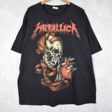 画像1: 2000's METALLICA PUSHEAD "HEART EXPLOSNE" ロックバンドTシャツ 2XL (1)