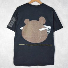 画像2: 2000's Kanye West "GLOW IN THE DARK TOUR" ヒップホップTシャツ M (2)