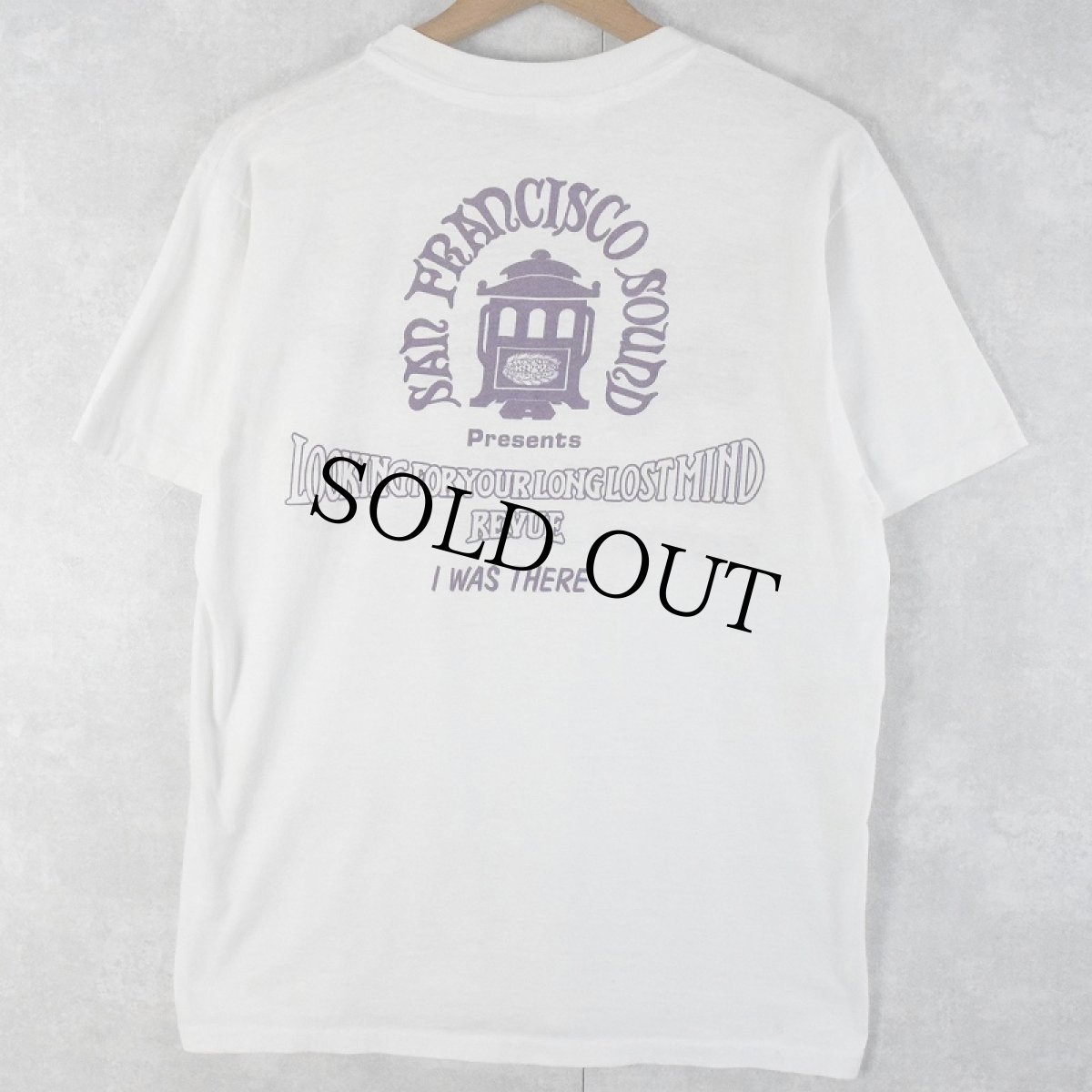 画像2: 80's USA製 サイケデリックロックバンドプリントTシャツ L (2)