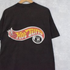 画像1: 90's Hot Tuna USA製 "TEAM 7 RACING" パロディプリント ロックバンドTシャツ L (1)