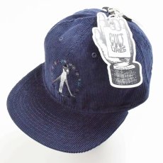 画像1: CULTURES "EMBROIDERY CAP" NAVY【FREE】 (1)