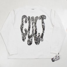 画像1: CULTURES "CULT LOGO T L/S" WHITE【XL】 (1)