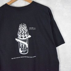 画像2: dyson "The first vacuum cleaner..." 家電メーカー ロゴプリントTシャツ XL (2)