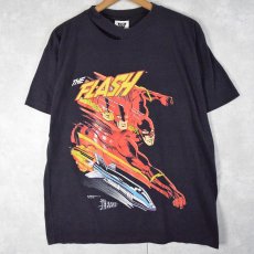 画像1: 90's DC COMICS USA製 "The Flash" キャラクタープリントTシャツ L (1)