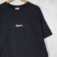 画像1: dyson "The first vacuum cleaner..." 家電メーカー ロゴプリントTシャツ XL (1)