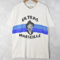 画像1: 【SALE】 Freddy Krueger "ULTRAS MARSEILLE"  パロディプリントTシャツ M (1)
