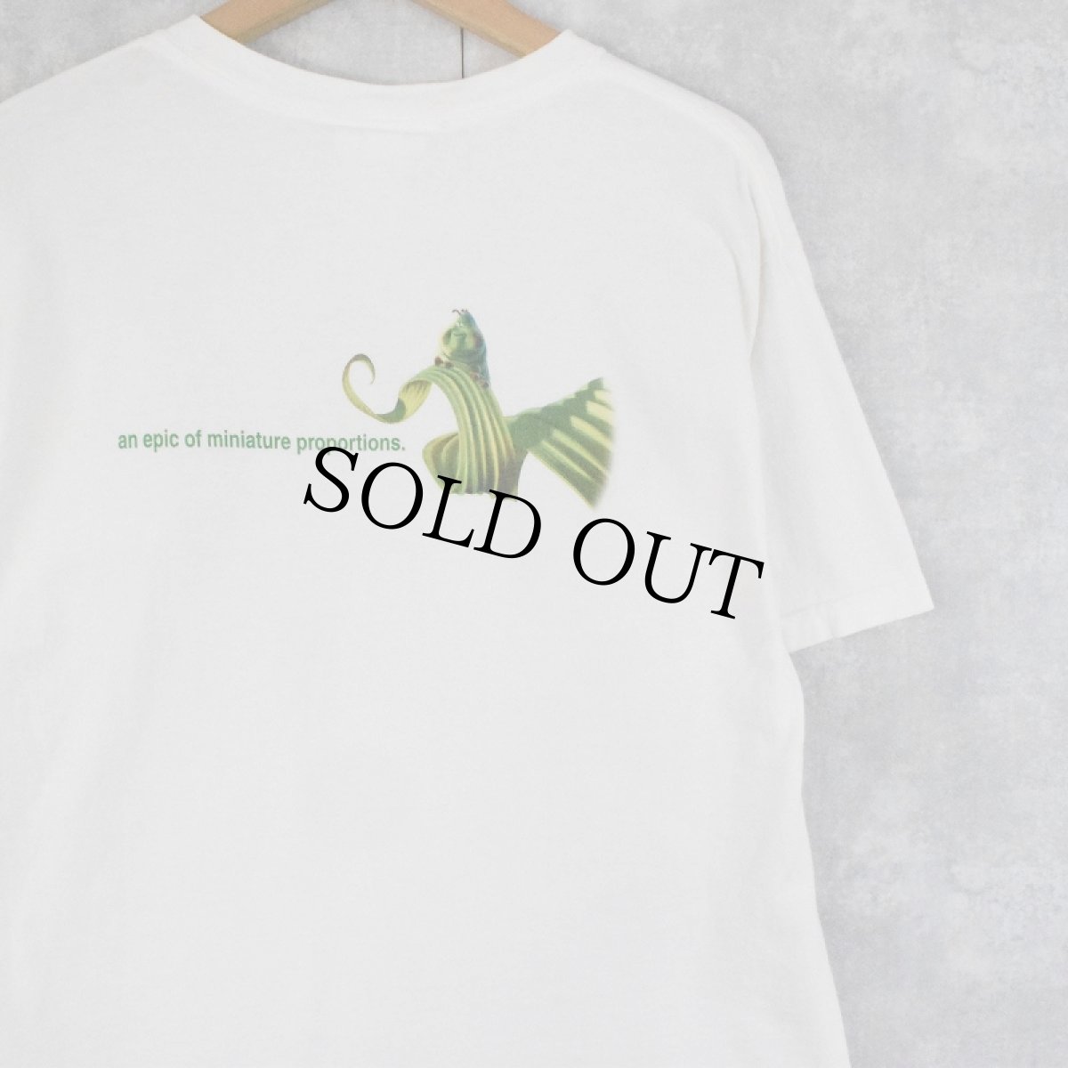 画像2: 90's A Bug's Life キャラクタープリント 映画Tシャツ (2)