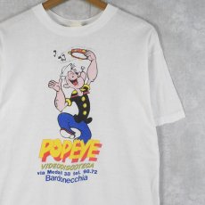 画像1: 80's POPEYE キャラクタープリントTシャツ XL (1)