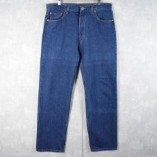 画像1: 2000's Levi's 501 USA製 デニムパンツ W35 (1)