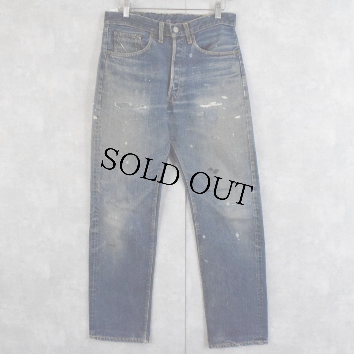 画像1: 60's LEVI'S 501 BIG E デニムパンツ W32 (1)