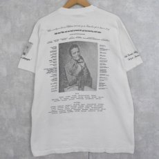 画像2: 90's BRUCE WEBER USA製 "let's get lost starring chet baker" フォトプリントTシャツ XL (2)