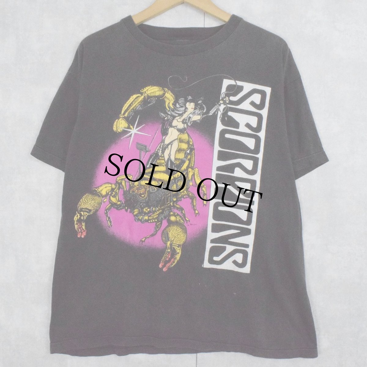 画像1: 80〜90's Scorpions ヘヴィメタルバンドTシャツ (1)