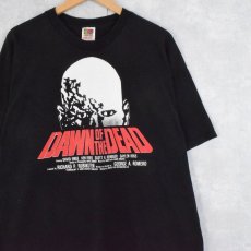 画像1: 2000's "DAWN OF THE DEAD" ホラー映画 プリントTシャツ BLACK XXL (1)