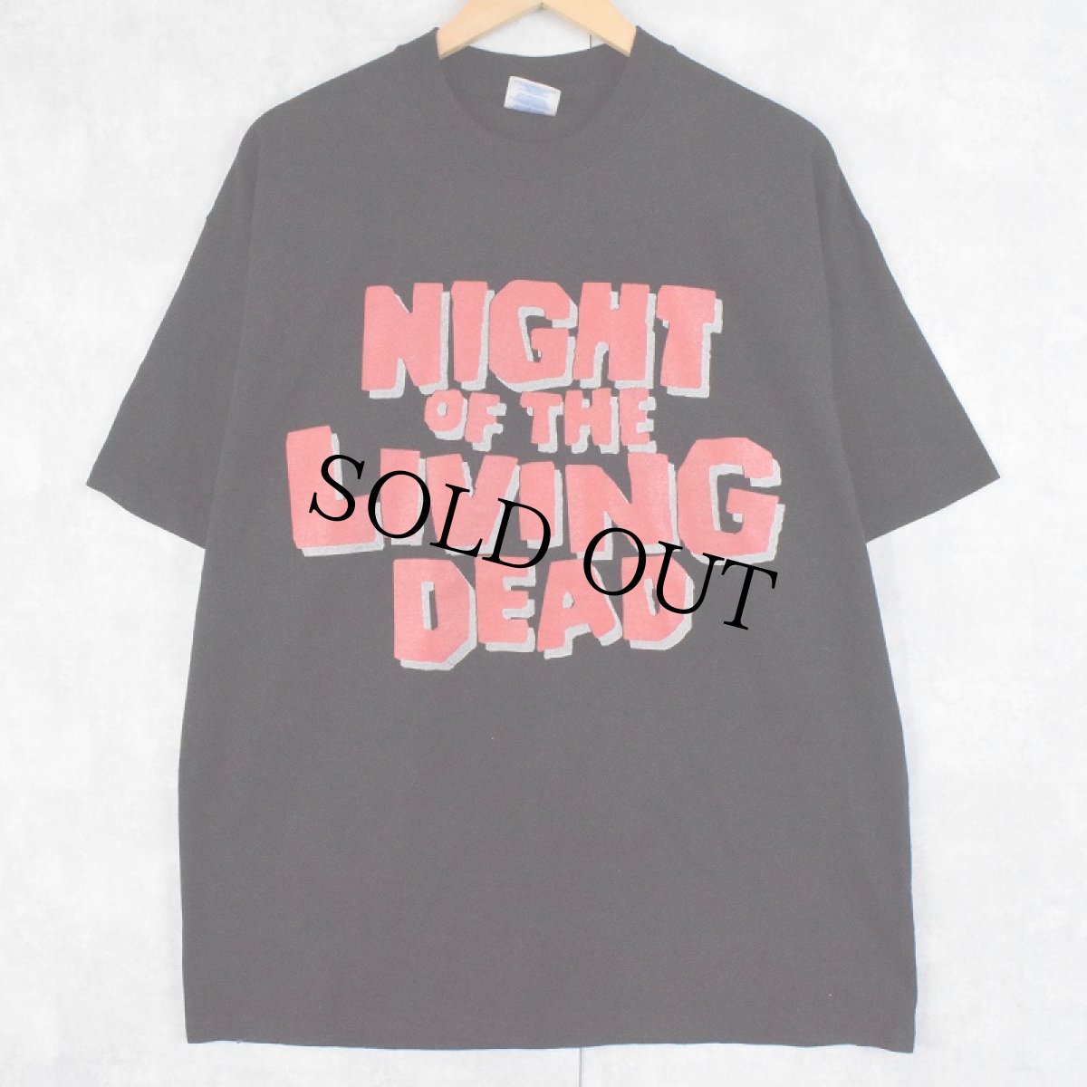 画像1: 2000's "Night of the Living Dead" ホラー映画 プリントTシャツ BLACK XL (1)