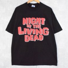 画像1: 2000's "Night of the Living Dead" ホラー映画 プリントTシャツ BLACK XL (1)