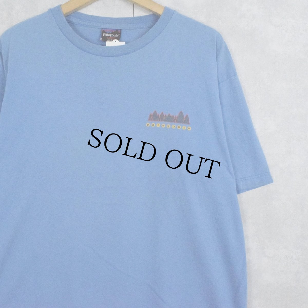 画像2: 90'〜 Patagonia USA製 イラストプリントTシャツ L (2)