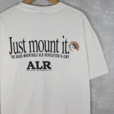 画像2: 90's "ALR" コンピューター企業イラストプリントTシャツ XL (2)