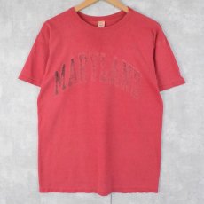 画像1: 80's Champion トリコタグ USA製 "MARYLAND" プリントTシャツ L (1)