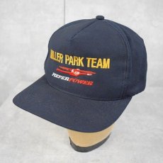 画像1: USA製 "MILLER PARK TEAM" スナップバック刺繍キャップ (1)