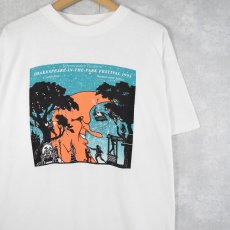 画像1: 90's SHAKESPEARE IN THE PARK FESTIVAL プリントTシャツ M (1)