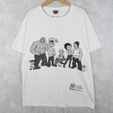 画像1: 90's Betty Boop＆POPEYE USA製 "Calvin Klein"パロディTシャツ L (1)