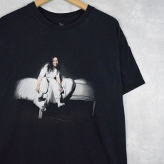 画像1: Billie Eilish "WORLD TOUR 2019" ミュージシャンツアーTシャツ L (1)