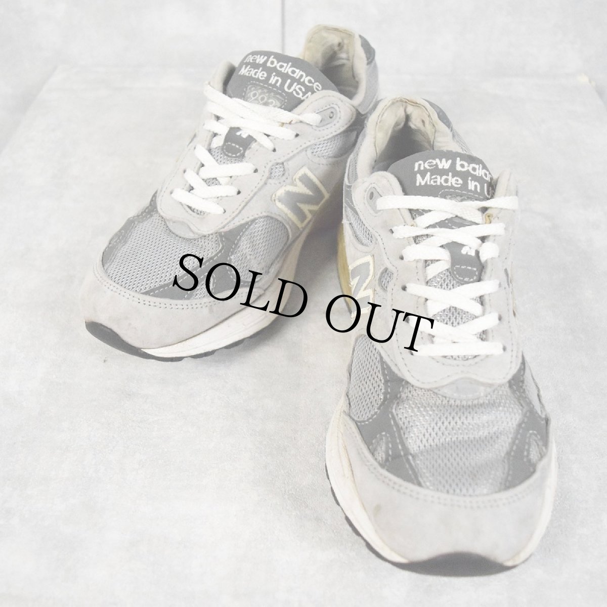 画像1: 【SALE】 NEW BALANCE MR993GL USA製 スニーカー 26cm (1)